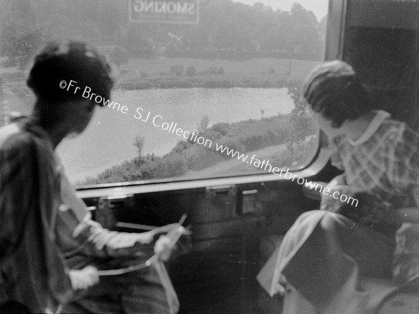 PASSENGERS ON FISHGUARD EXPRESS